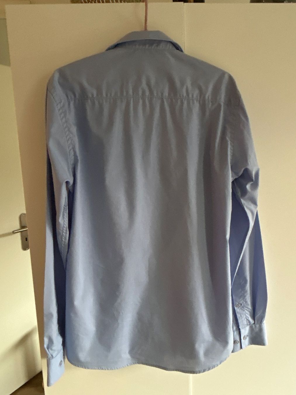Camicie: Langarm Hemd blau SELECTED/HOMME  Grösse 42 – Difettoso da Brunnen venduto da Nala2929 1