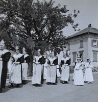 Foto H. Leu, St. Gallen, Appenzell, Fronleichnam, Trachten