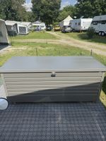 Biohort Freizeitbox Metall grau abschliessbar guter Zustand