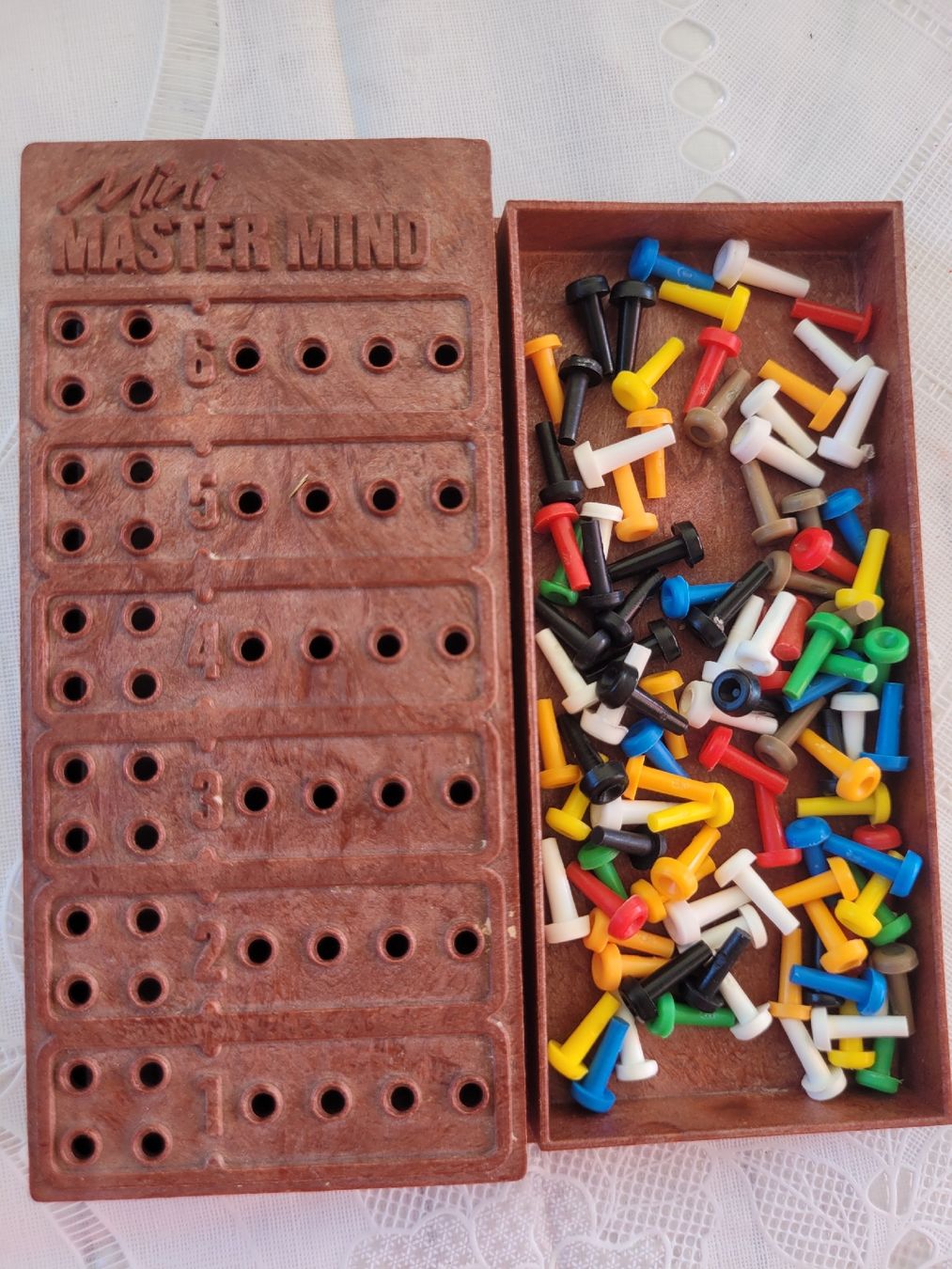 Spiele: Mini Mastermind 70er Jahre  – Gebraucht aus Buttikon SZ von Renco