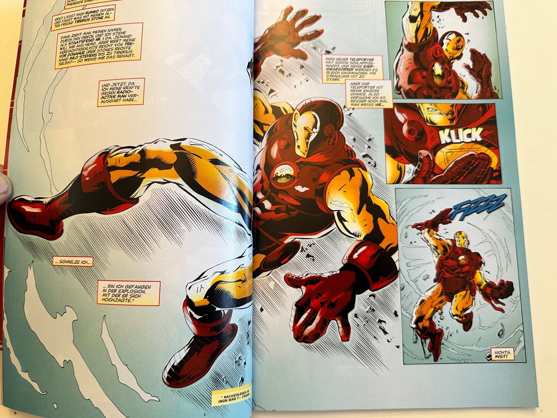 Fumetti: IRON MAN BAND 8 - PANINI COMICS - MARVEL COMICS – Usato da Münsingen venduto da Ganjam 4