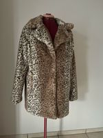 Kurzmantel Leoparden Kunstfell Gr. M/38