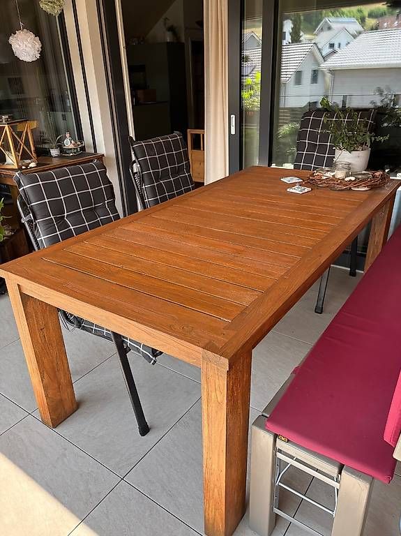 Tavoli: Gartentisch aus Teakholz – Usato da Ziefen venduto da cmm_cc2z