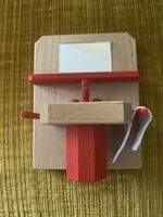 Spielzeug, Lavabo, Holz Höhe 13 cm, Breite 10 cm