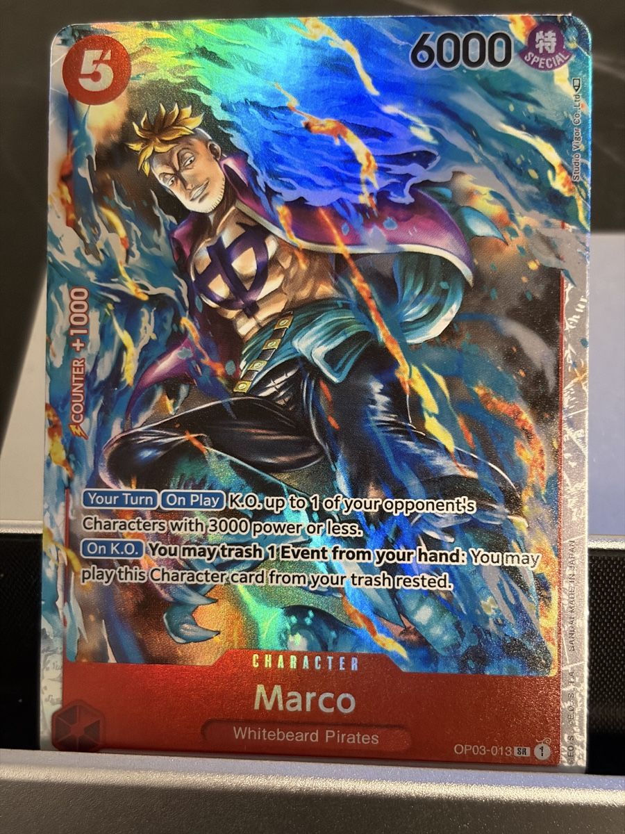 Bandai Carte collezionabili: One Piece OP03-013 Marco, Englisch – Nuovo (secondo la descrizione) da St. Gallen venduto da cambitcg