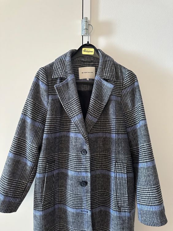 Tom Tailor Langer karierter Mantel (Neu (gemäss Beschreibung)) in