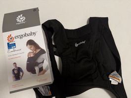 Ergobaby Embrace Babytrage, Schwarz,fast neue