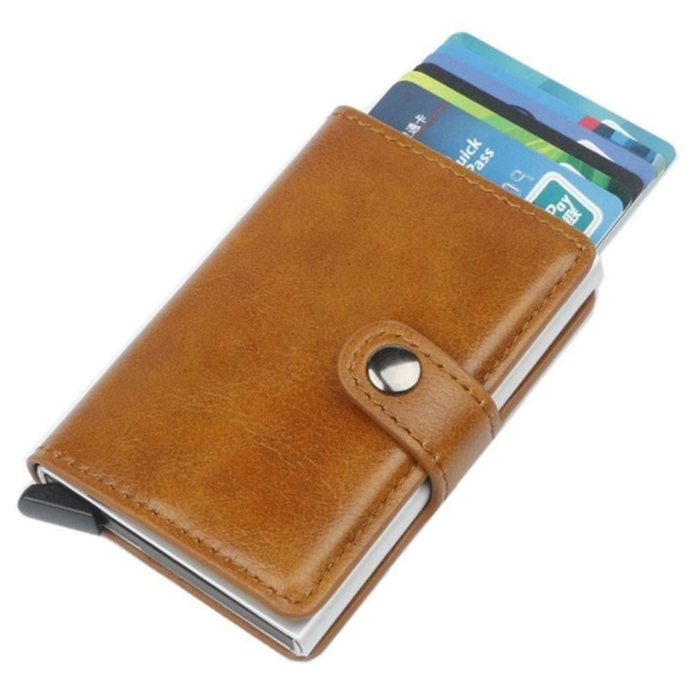 Brieftaschen: Braun RFID Block Braun Leder Karten etui – Neu (gemäss Beschreibung) aus Kirchdorf AG von Apost008 2