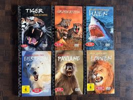 DVDs Naturdokumentation "Natural Killers" 6er Box Collection
