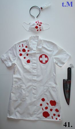 Costume infirmière Zombie / Krankenschwester Zombie t. M