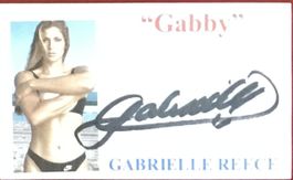 Gabrielle Reece Autogramm Karte 8x13cm Beachvolleyball