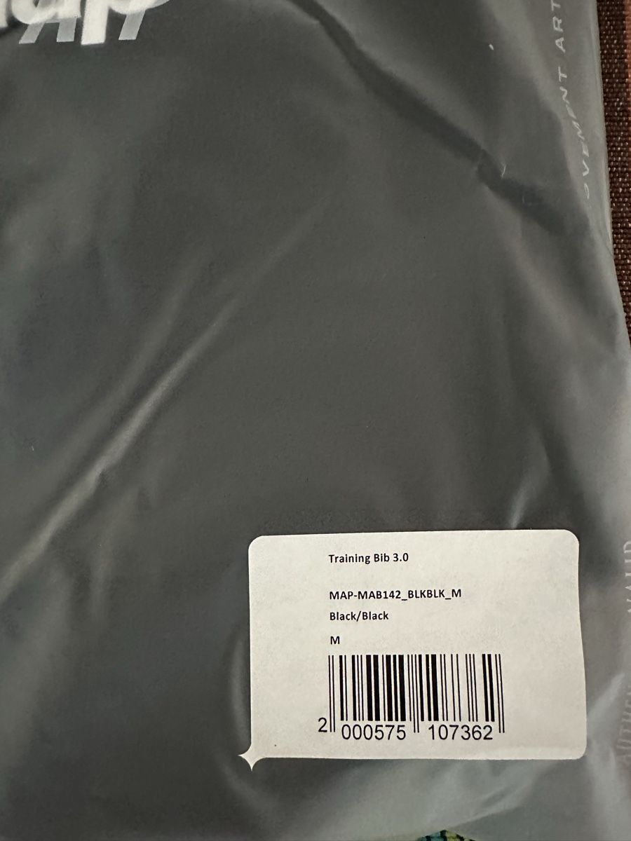 Hosen: MAAP Training Bib 3.0 noir  – Neu und originalverpackt aus Carouge GE von cytoplan 2