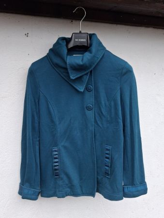 Elegante Jacke türkis, Grösse M
