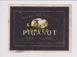 Etikette - Salvagnin "Piganot" /bd