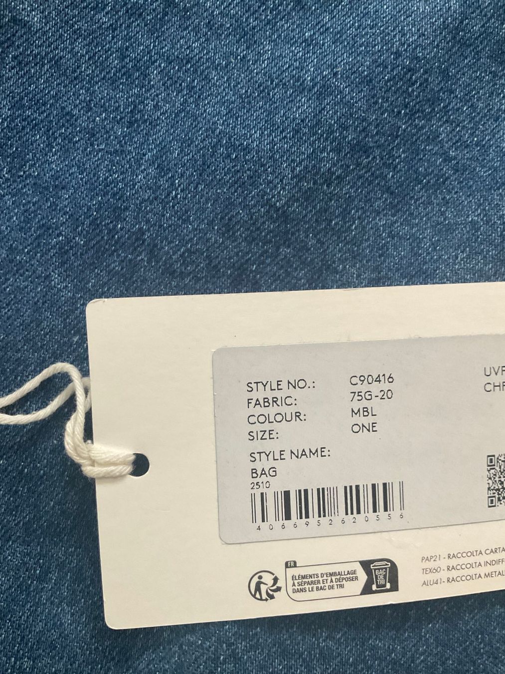 Closed Borse da donna: Closed Denim Tote Bag Tasche Neu – Nuovo e nell'imballaggio originale da Wettingen venduto da Hbeluga 1