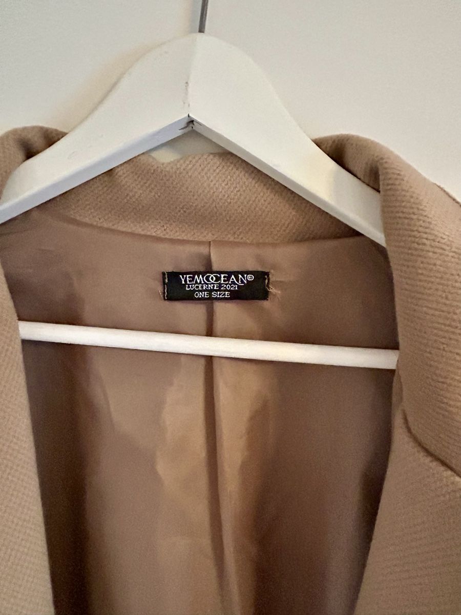 Cappotti: YEMOCEAN, LEYA Mantel, PETITE / beige – Nuovo (secondo la descrizione) da Bern venduto da lisabu