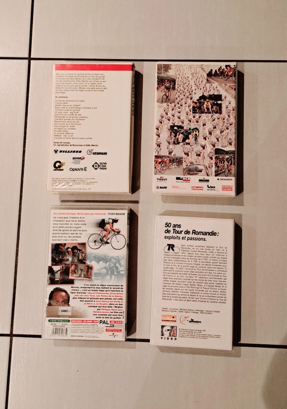 Alle VHS: Cassettes vidéo VHS vintage vélo & cyclisme – Neu (gemäss Beschreibung) aus Sierre von sabr11 1