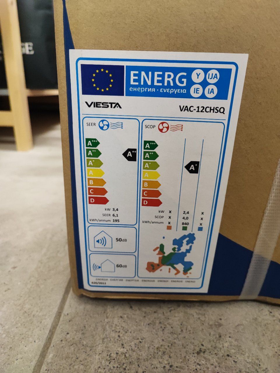 Klimageräte: Viesta Klimaanlage Split-Gerät - original verpackt VAC-12CH – Neu und originalverpackt aus Kirchberg BE von wittico 4
