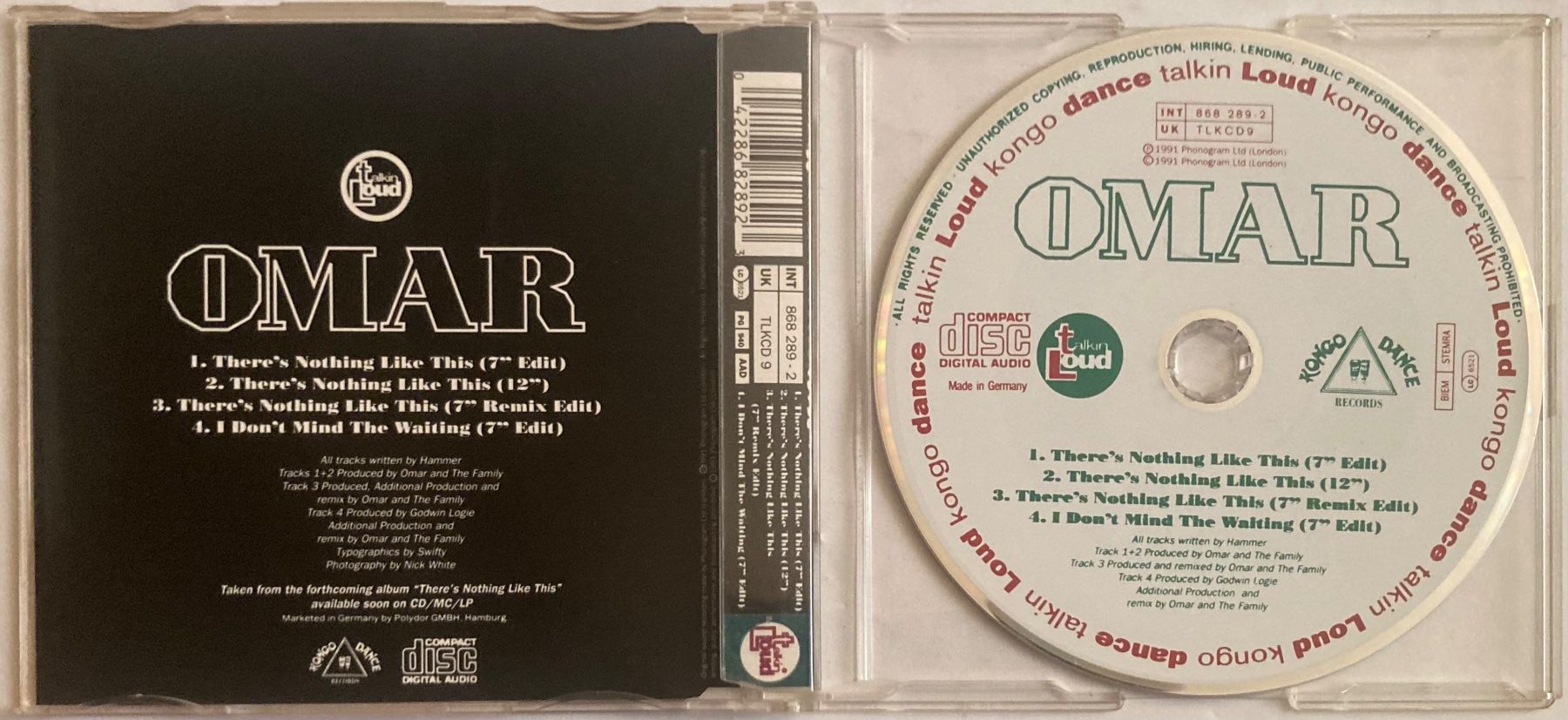 CDs: OMAR - THERE'S NOTHING LIKE THIS – Gebraucht aus Poliez-Pittet von Newtown-Records 1