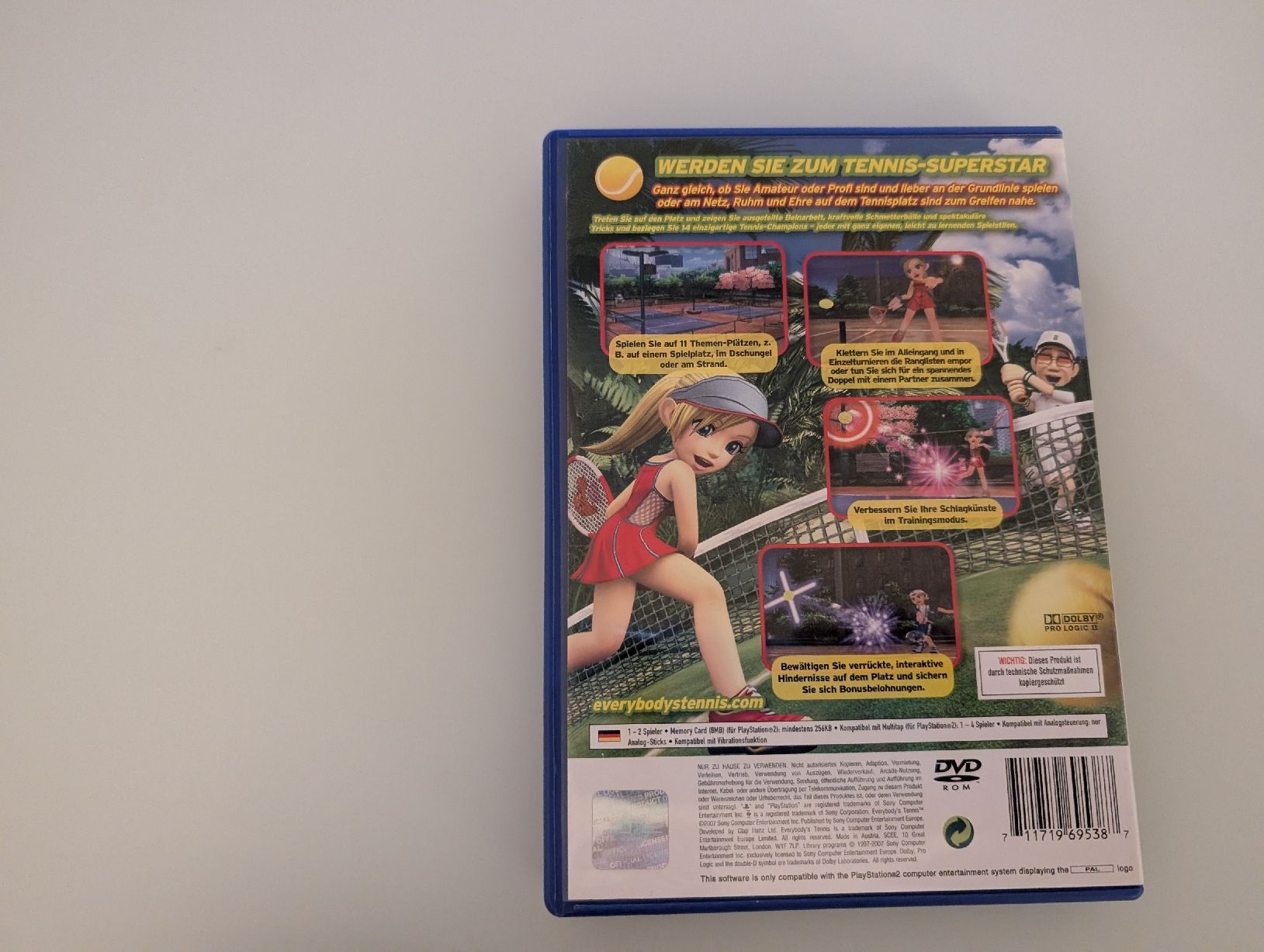 Sony Giochi: Everybodys Tennies (PS2) – Usato da Winterthur venduto da sax8400 2