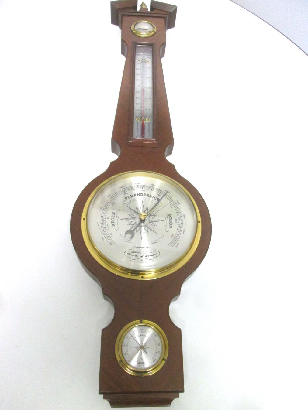 Autres appareils anciens: Barometer aus Holz – D'occasion à Sementina par babucia