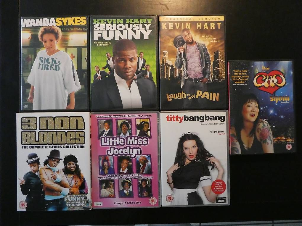 Tutti i DVDs: DVD Sammlung British Comedy / US Stand-up Comedy – Usato da Rothrist venduto da derailed1987
