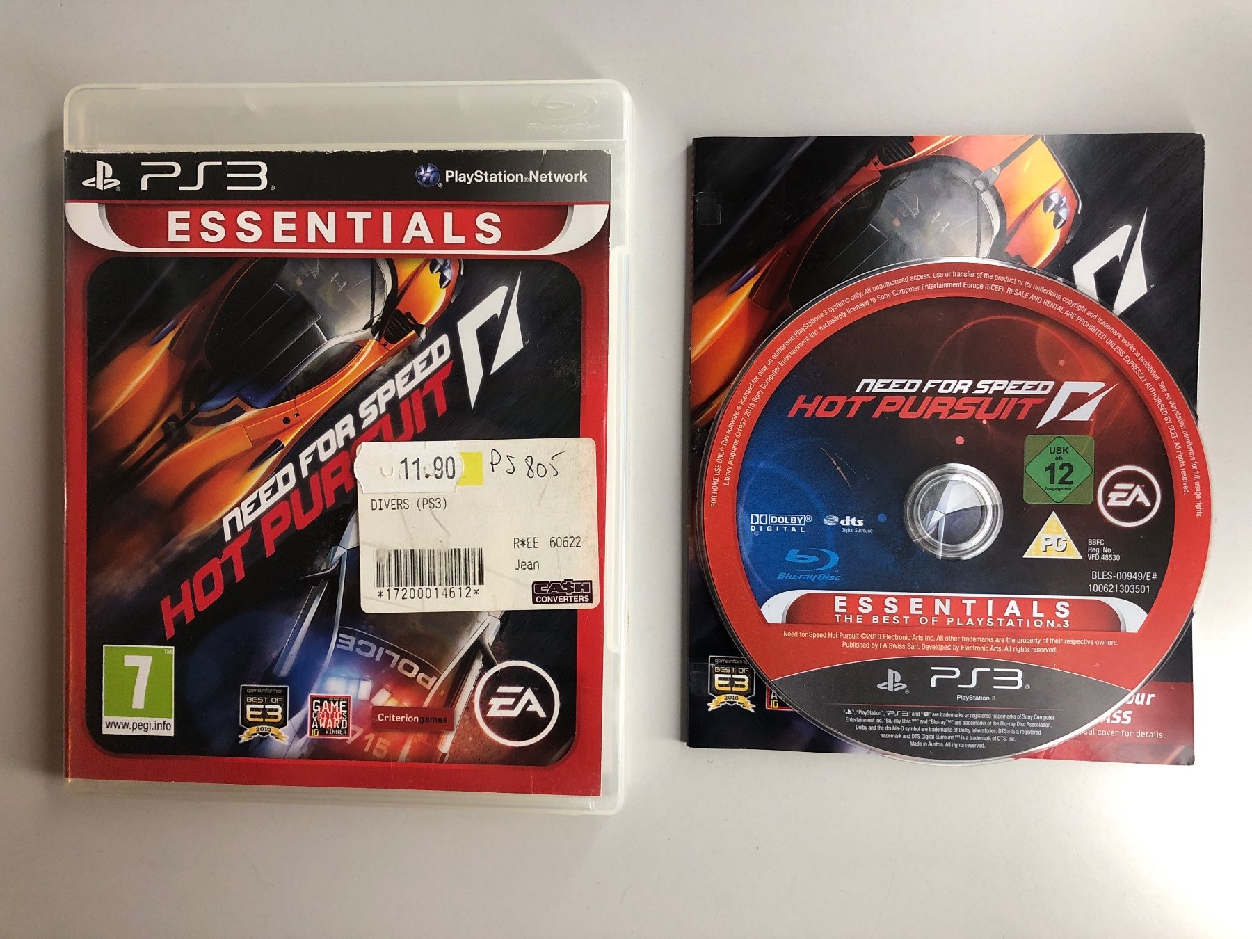 Sony Giochi: Need for Speed hot Pursuit - PS3 – Usato da St.gallen venduto da taduz