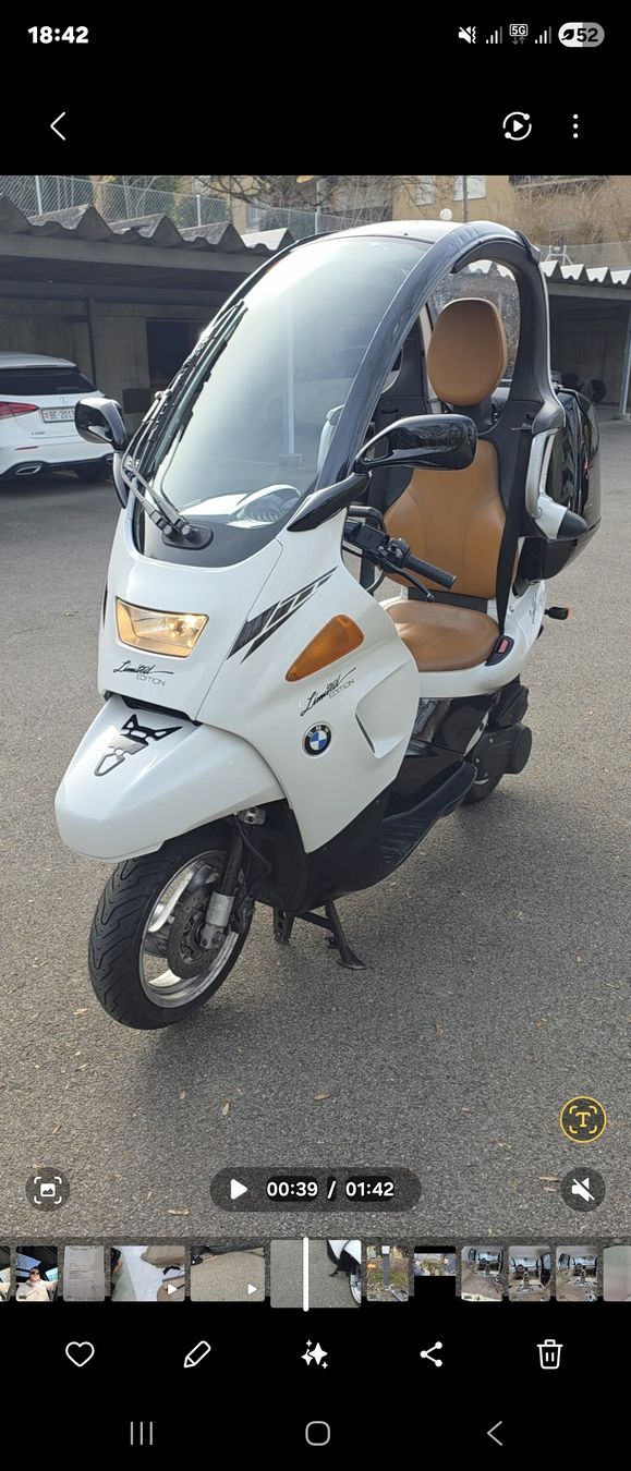 BMW Altro: BMW C1 . Nur 25.000.km – Usato da Schliern b. Köniz venduto da Celac 4