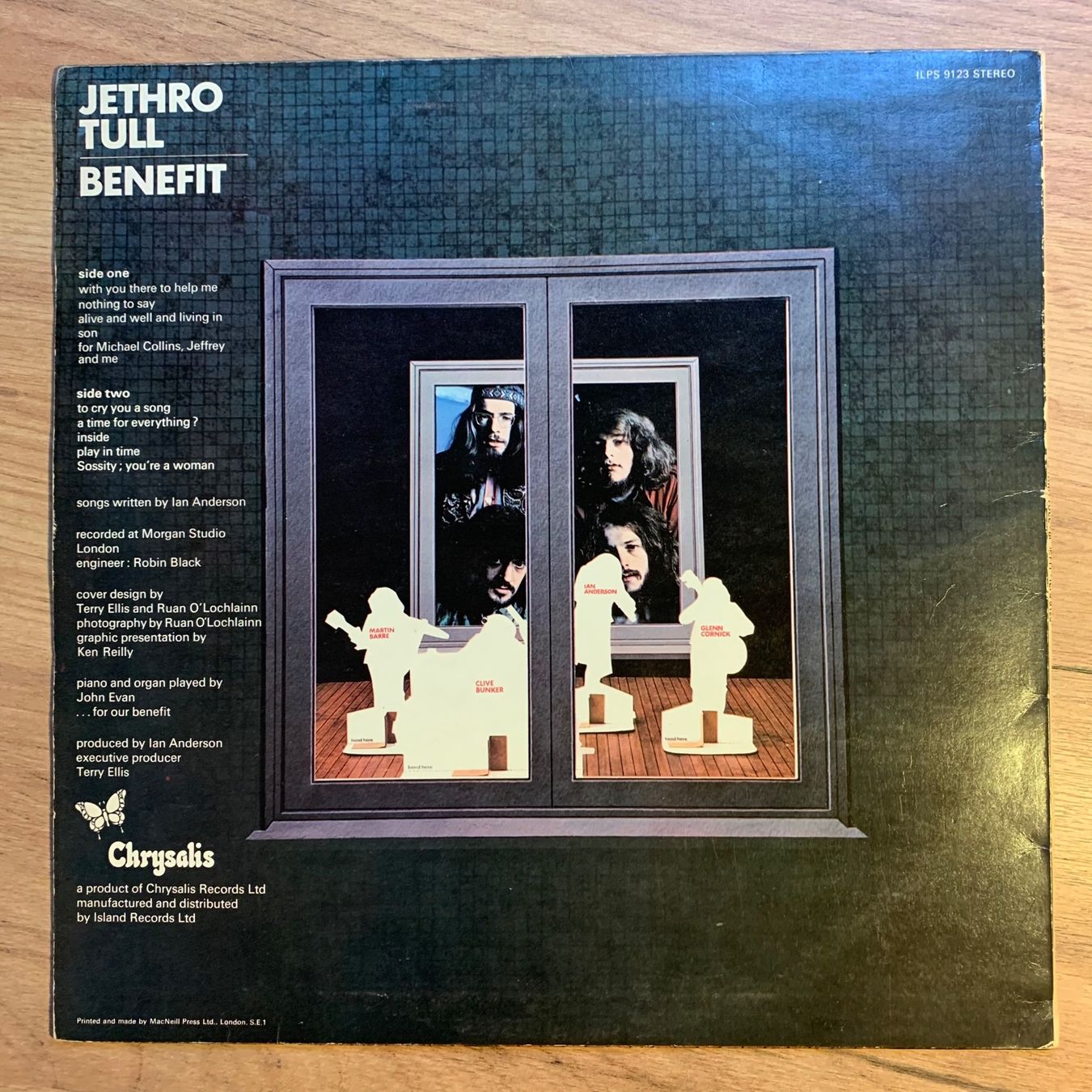 Dischi in vinile: JETHRO TULL - BENEFIT...OG UK 1970...VG++/VG+ – Usato da Gals venduto da Diskopatshop 1