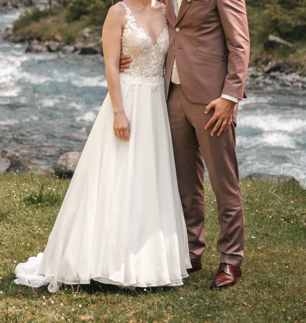 Kleider: Secondhand Brautkleid Kotapska  "LAC 2505", Grösse 34-36 – Gebraucht aus Brunnen von Herzig-Brautmode