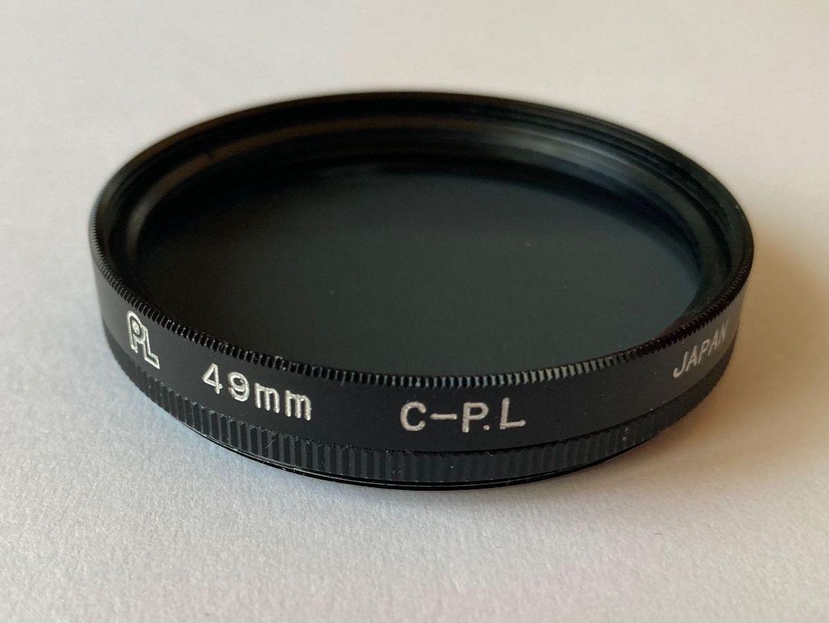 Filtri: PL 49mm C-P.L Polfilter / Kamera Filter – Usato da Grafenried venduto da Dgr1