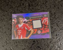 Aleksandar Pavlovic /250 Relic - Bayern München - Topps