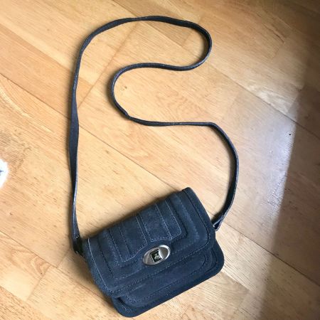 Tasche anthrazit schwarz, Umhängetasche, Bag