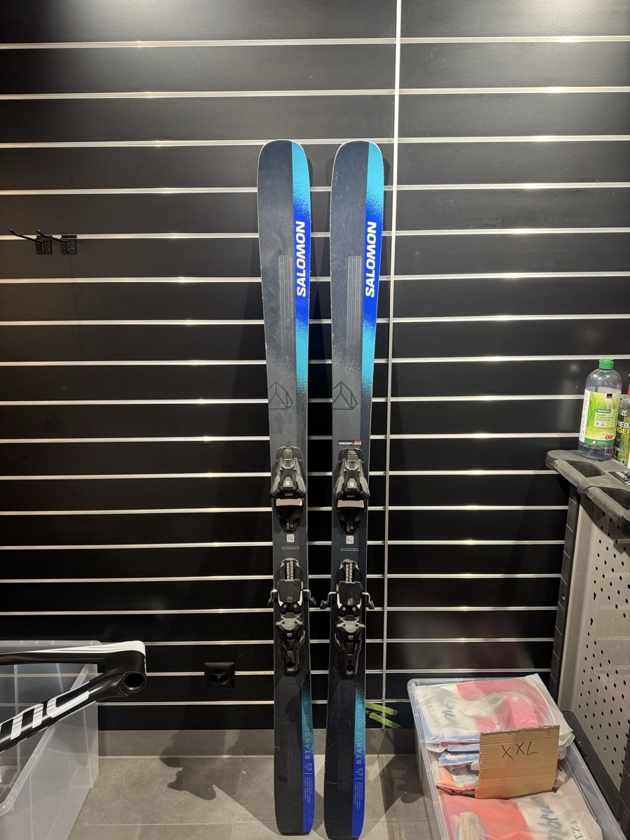 Salomon Skis: Salomon Stance 90 + strive 13 Demo – Gebraucht aus Lauterbrunnen von Imboden-Bike