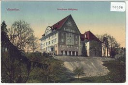Winterthur - Schulhaus Heiligberg - coloriert