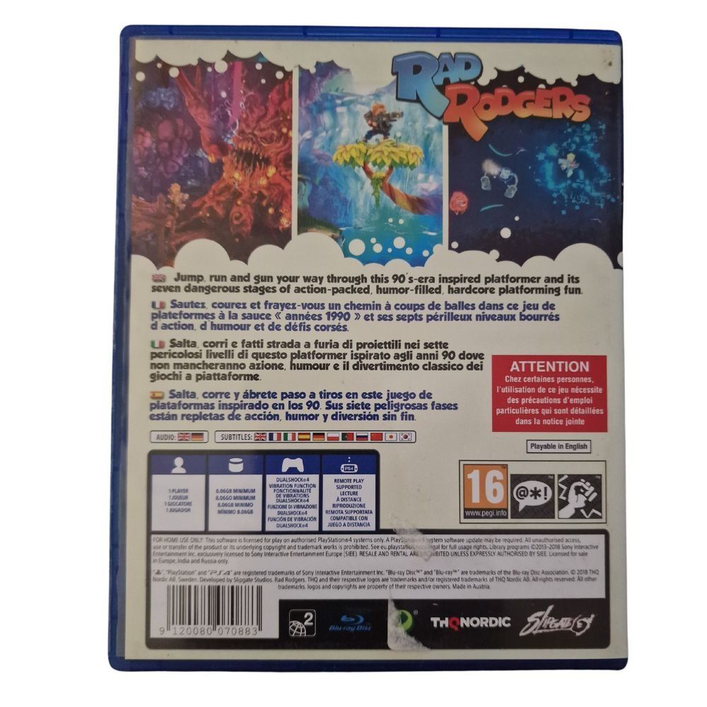 Spiele: Rad Rogers PS4 Complete in Box - CIB – Gebraucht aus Genève von Cardtreasure 1