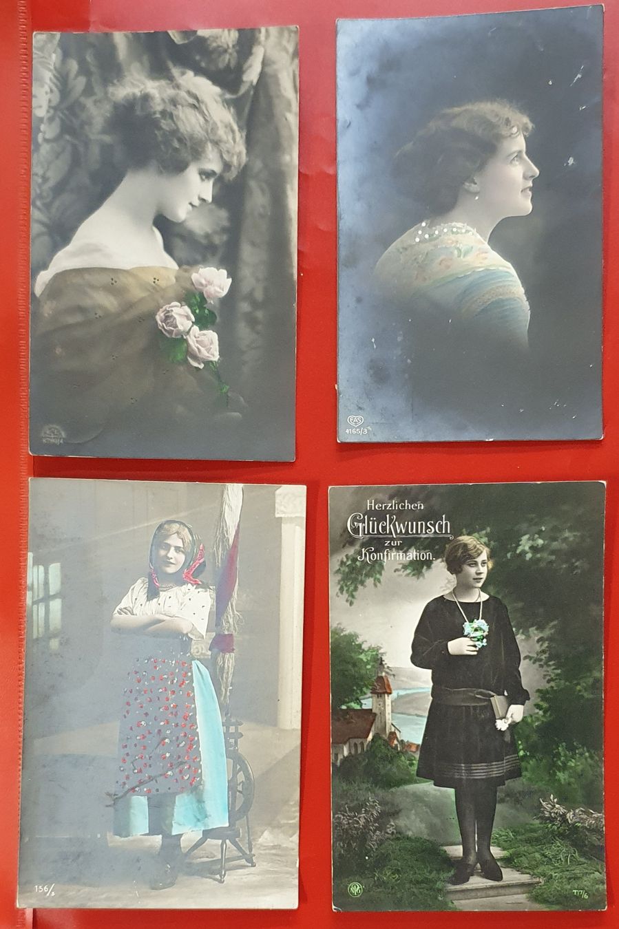 Cartoline postali: 33 alte Ansichtskarten  - Frauen, Kinder .... – Usato da Kreuzlingen venduto da Rschweiz1 3