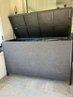 Grosse Kissenbox/Gartenbox in grau