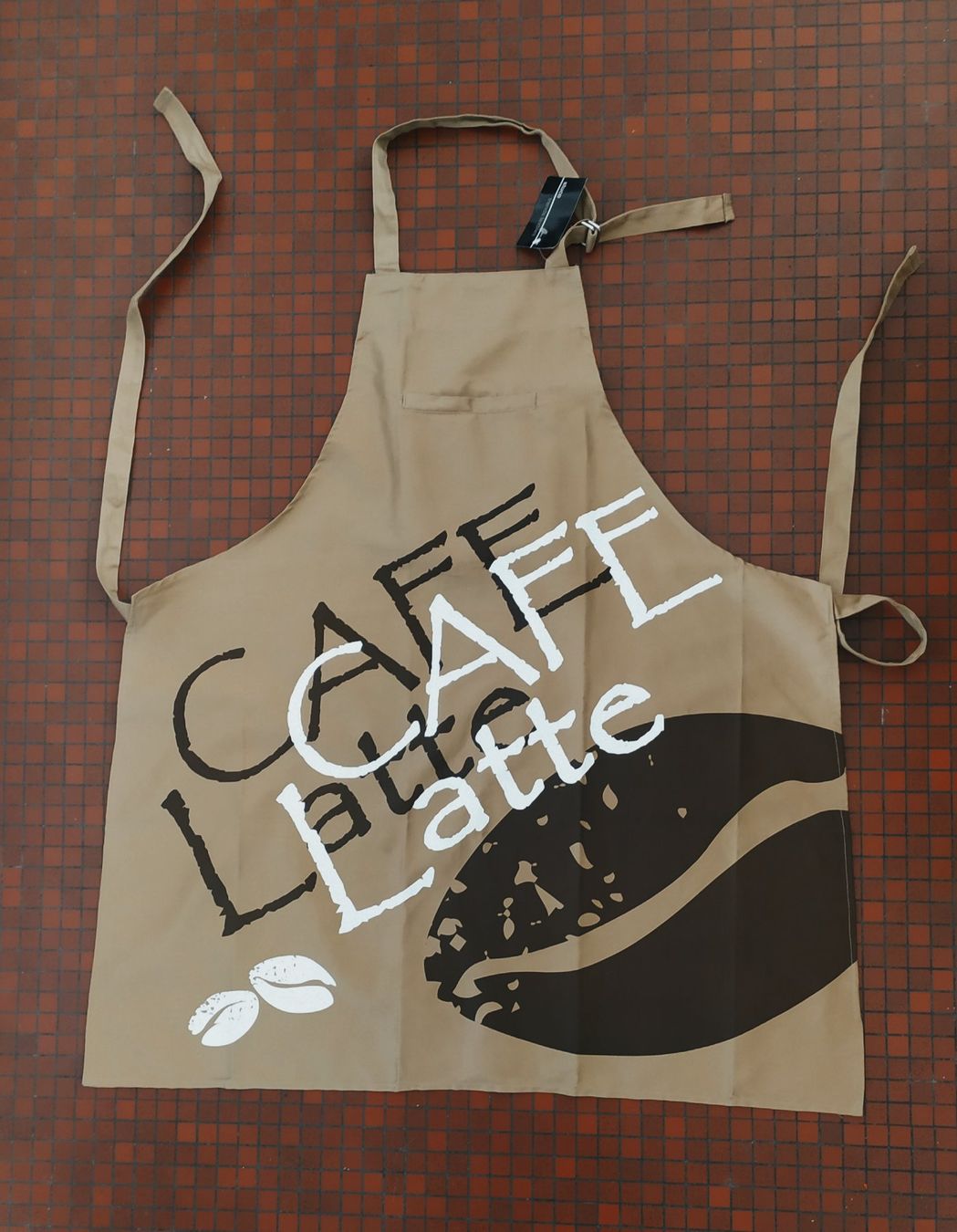 Grembiuli: Küchen- Kochschürze Cafe Latte – Nuovo e nell'imballaggio originale da Chezard St-Martin venduto da Loucail