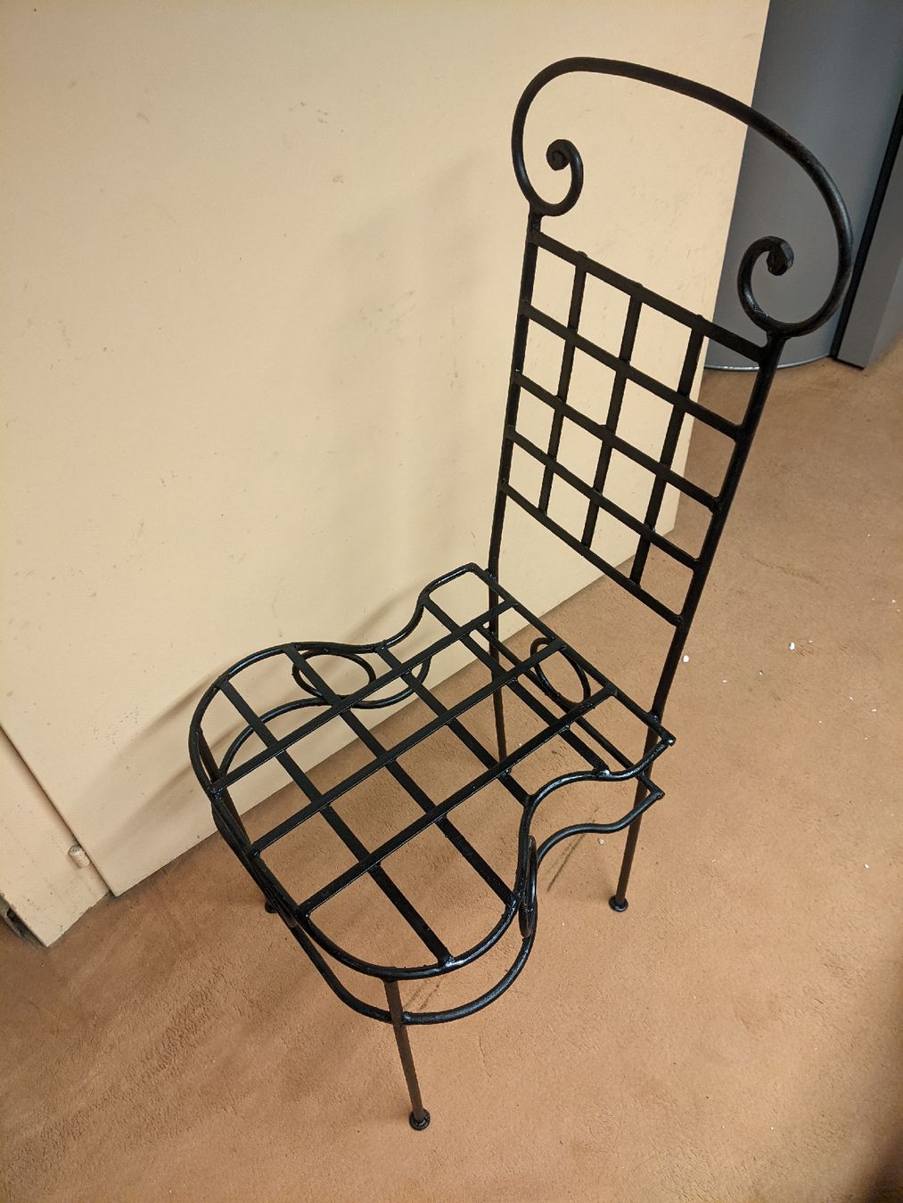 Sedie: 6 Chaises en métal design fer forgé 6 pièces – Usato da Vessy venduto da Avicci 6
