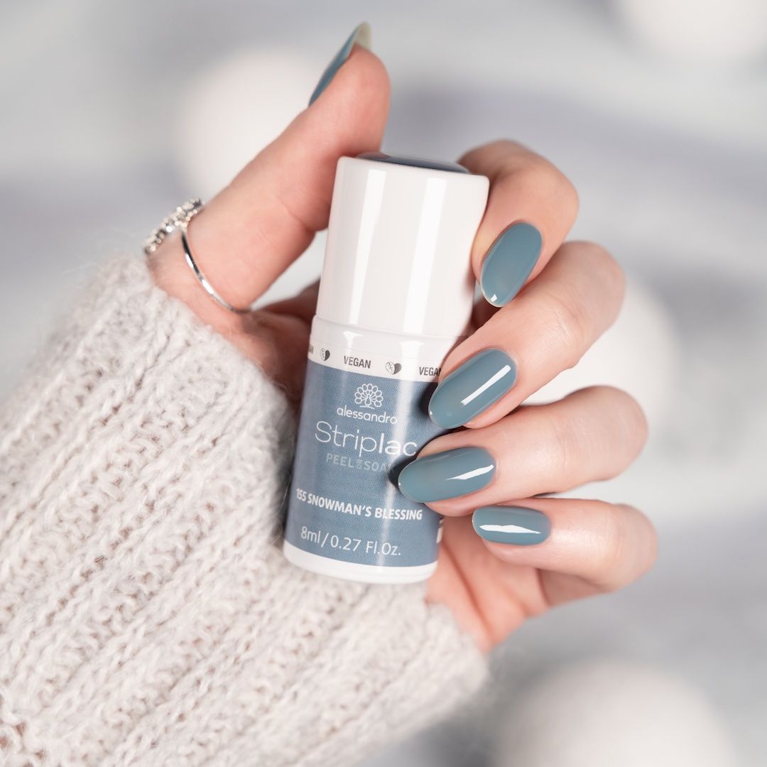 Künstliche Fingernägel: Striplac Snowmann's Blessing 8ml / Alessandro – Neu und originalverpackt aus Zäziwil von blackpearl 1