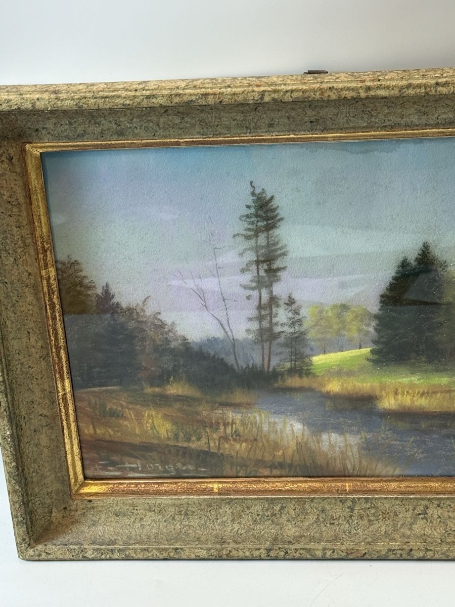Gemälde: Gemälde Elfenau, Bern, wohl Gouache 30x40 cm E. HORGER – Gebraucht aus Grenchen von swiss.antiques 2