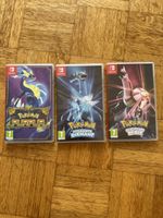 3x Pokémon für Nintendo Switch (Purpur, Diamant, Perle)