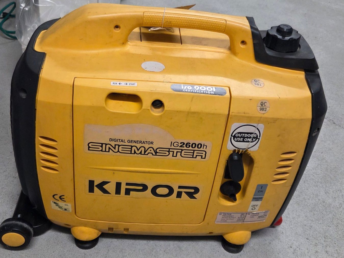 Kipor Générateurs de courant: Generator Kipor IG 2600h – D'occasion à Dachsen par bea_jvs2