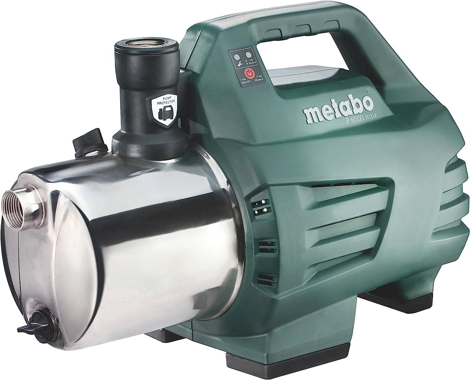 Metabo Pompe & Parti di ricambio: Metabo Gartenpumpe P 6000 Inox – Nuovo e nell'imballaggio originale da Bottighofen venduto da zaap