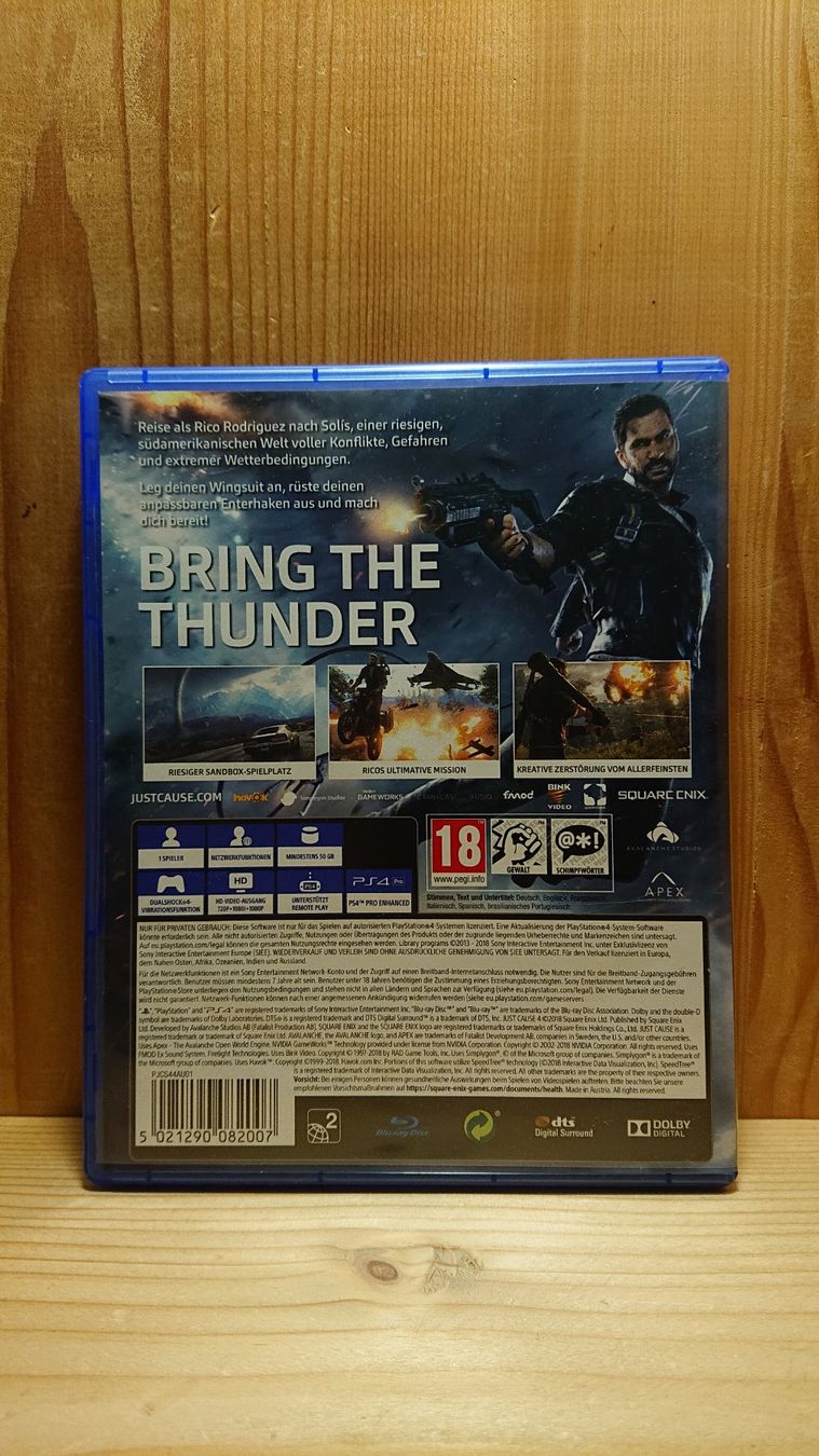 Sony Spiele: JUST CAUSE 4 PS4 Game – Gebraucht aus Wilderswil von Exebub 1