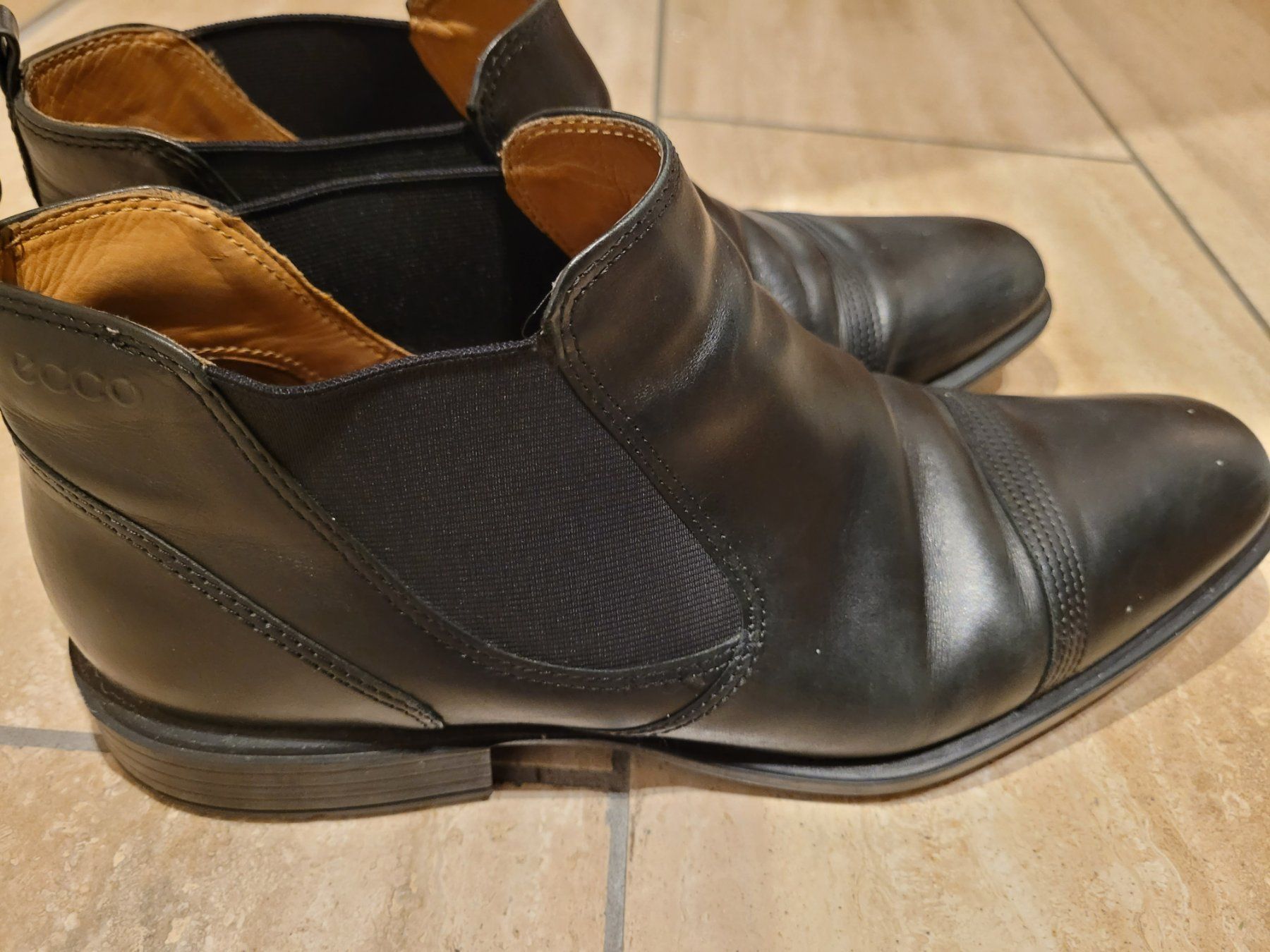 Ecco Scarpe da uomo: ECCO Stiefelette, Gr. 42, schwarz – Usato da Auslikon venduto da hera8331 1