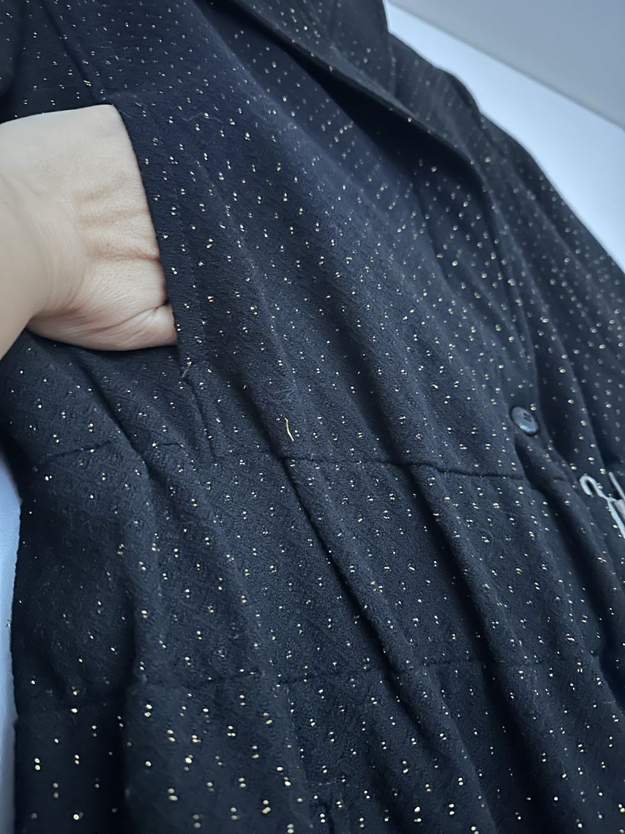 Patrizia Pepe Cappotti: Patrizia Pepe Black & Gold Coat – Nuovo (secondo la descrizione) da Binningen venduto da can_s2yh 3