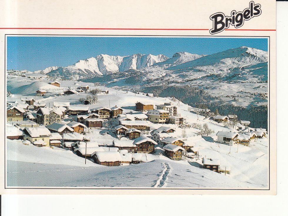 Cartoline postali: Brigels 1989 – Usato da Bürglen TG venduto da StampGraf