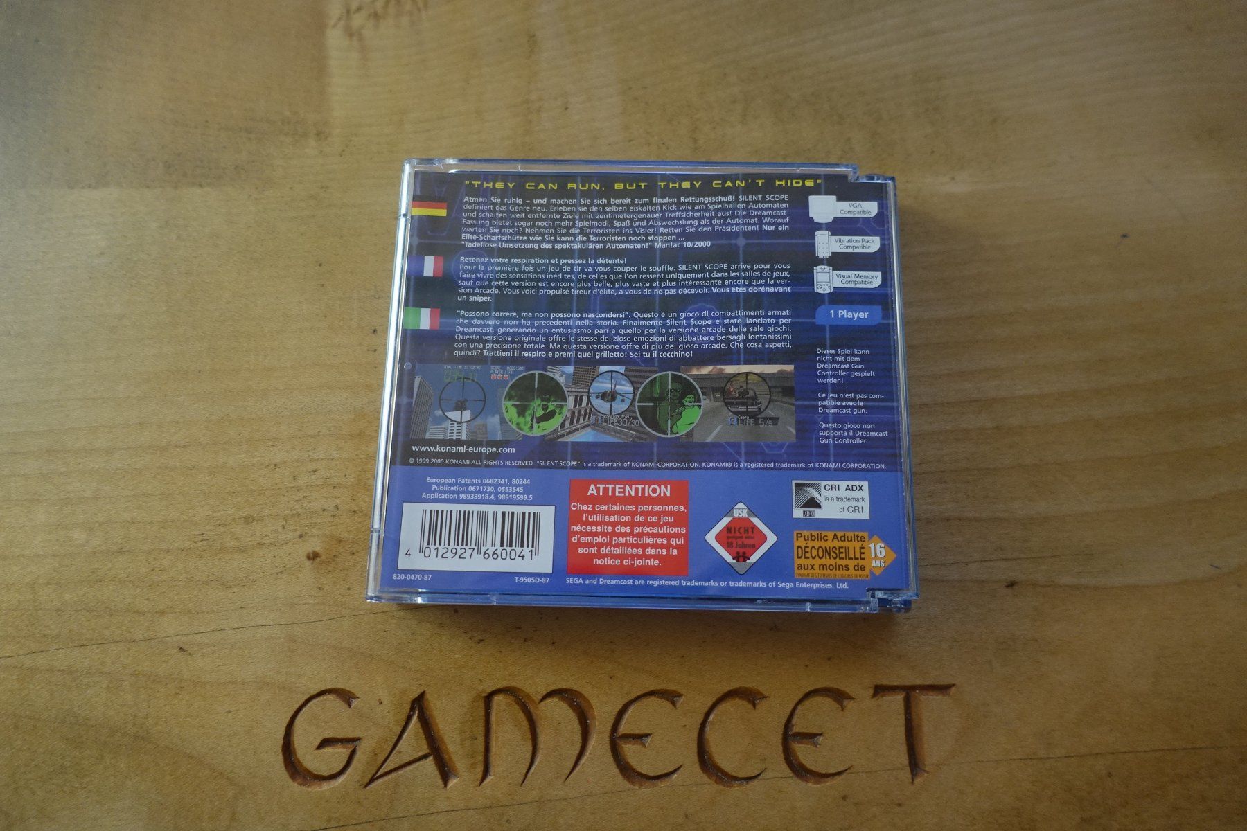 Sega Giochi: Silent Scope – Usato da Steinach venduto da Gamecet 2